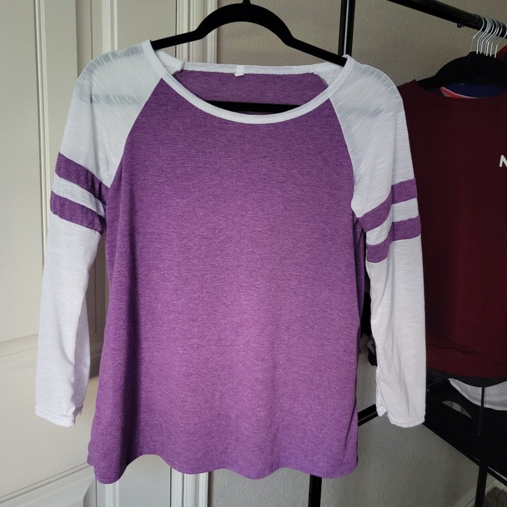 Womens baseball tee